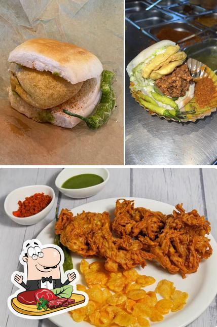 Order meat meals at Bole to vadapav