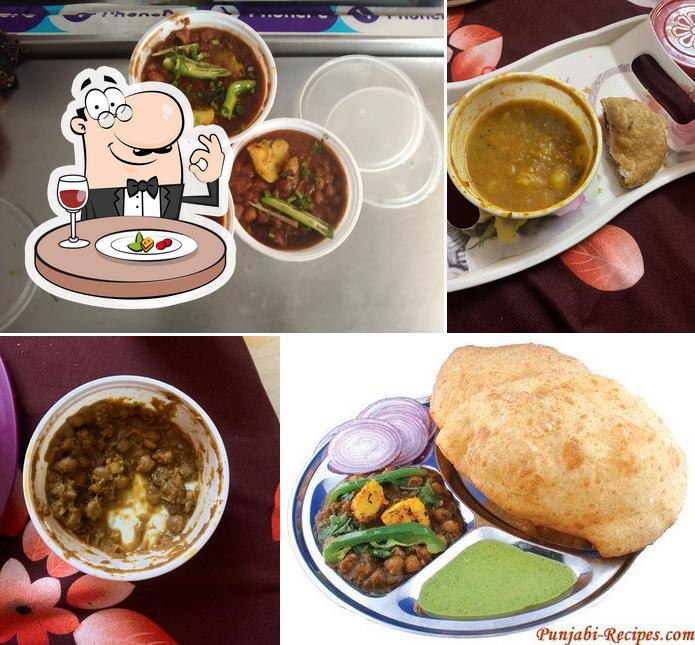 Food at DeshRaj Special cholle bhature and caterers