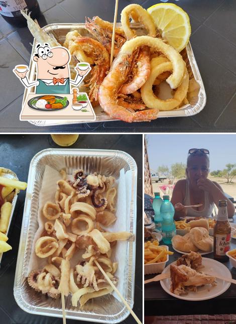 Calamari fritti al Il Mangiatutto La caletta
