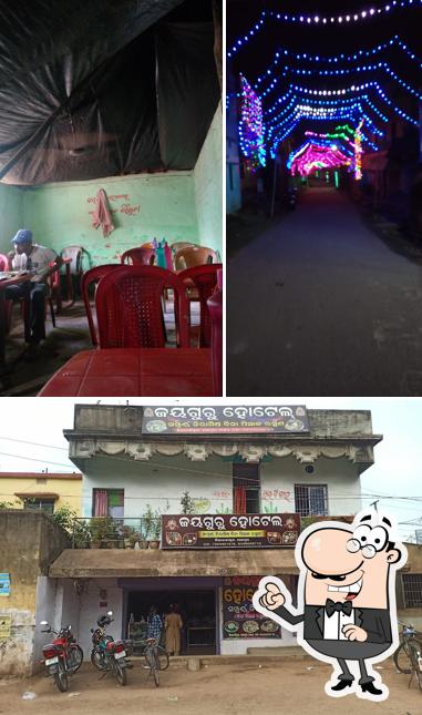 The restaurant's exterior and interior