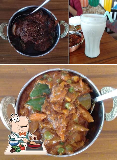 Chicken curry at NH 44 DHABA