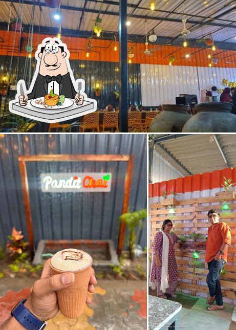 The image of food and interior at PARAMPARA