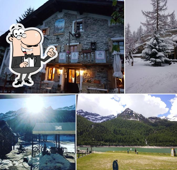Gli esterni di Ristorante e Locanda Chalet del Lago