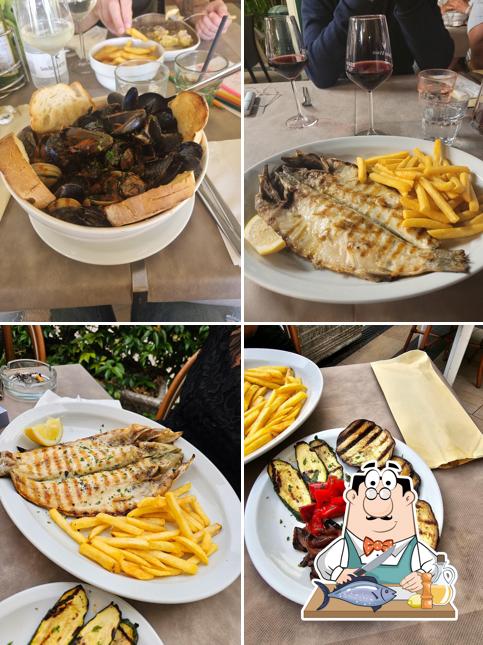 Salmone grigliato al Ristorante Pizzeria Cisano