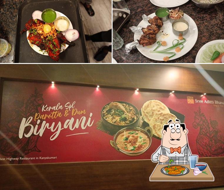 Chicken wings at Sree Aditti Bhavan
