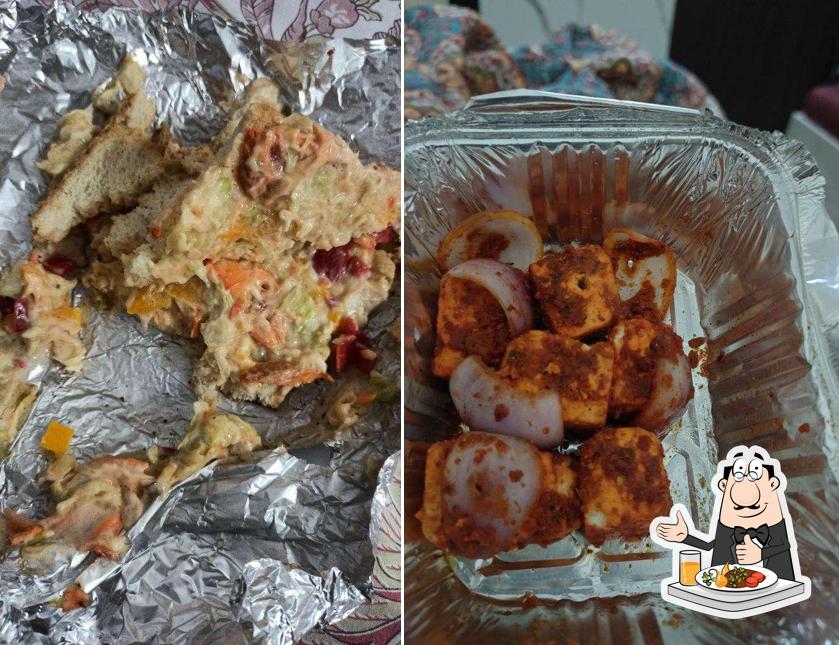 Food at Sultan's Shawarma