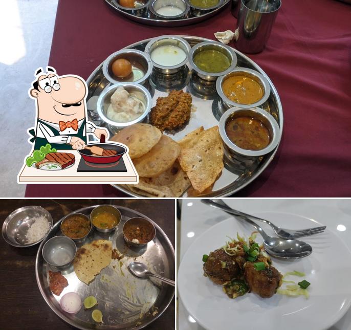 Get meat dishes at Swamee Vegetarians