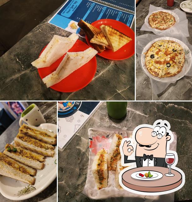 Food at The Hit's Cafe & Snacks
