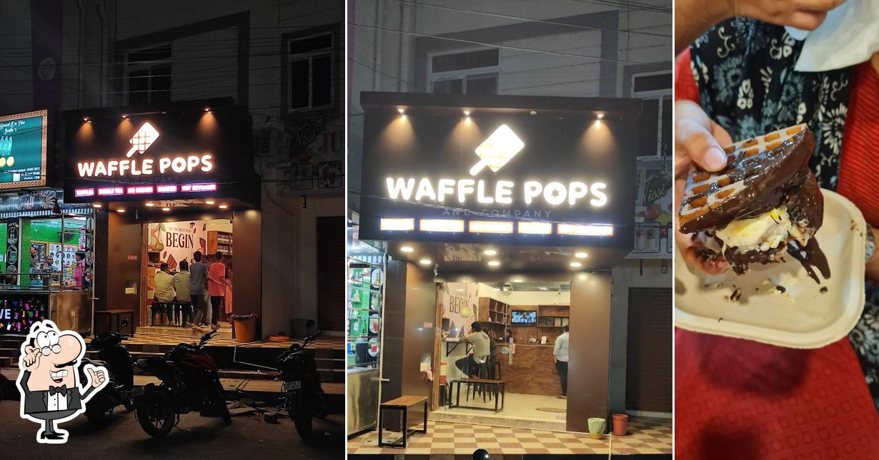 The interior of WAFFLE POP's