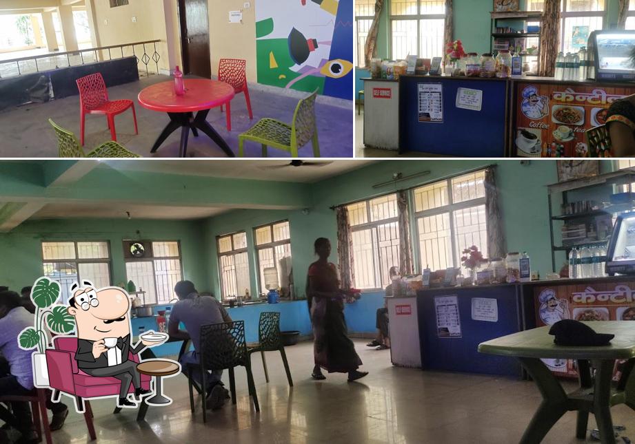 Take a seat at one of the tables at SNMMCH Canteen