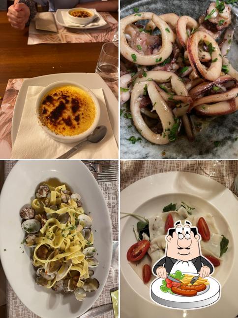 Creme brulee al Trattoria Marco Polo