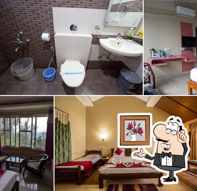 The interior of Hotel Mayura Valley View Madikeri