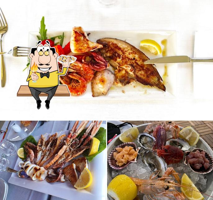 La Locanda del mare propone un'ampia scelta di prodotti di cucina di mare