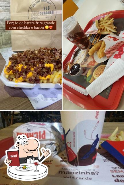Comida em Bob's Burger - Rua Trajano