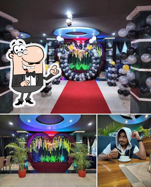 The interior of KAVYA RESTAURANT