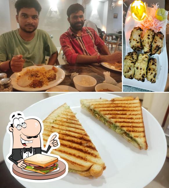 Grilled cheese sandwich at Madhuram Family Restaurant