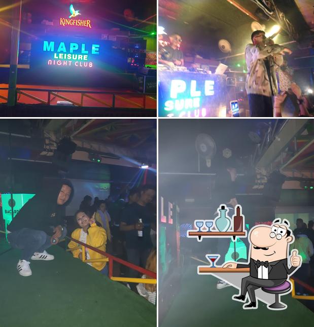 The interior of Maple Leisure, Night Club