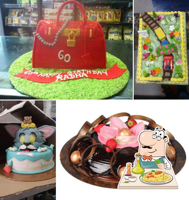 Food at Monginis Cake Shop