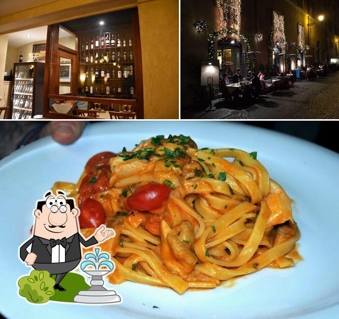 Tra le varie cose da Caffè dell'anima si possono trovare la esterno e cibo