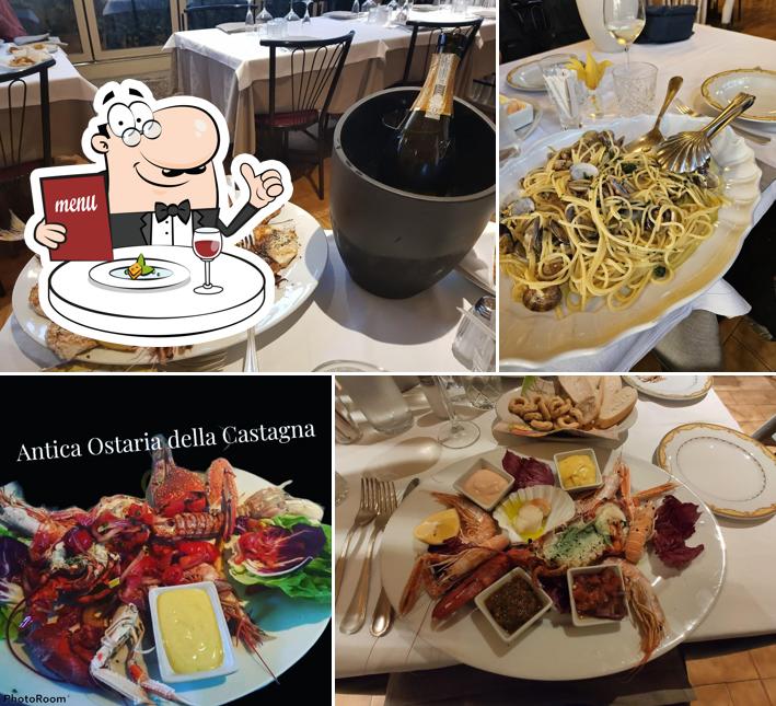 Cibo al Osteria della Castagna