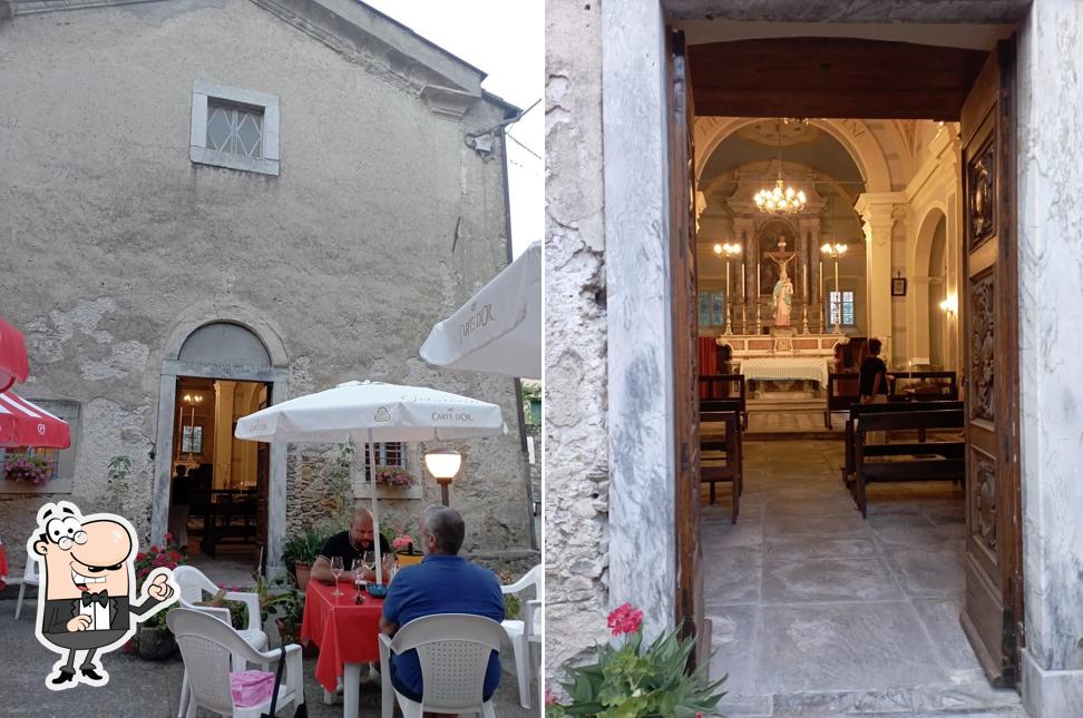 Gli interni di Bar Trattoria da Franca