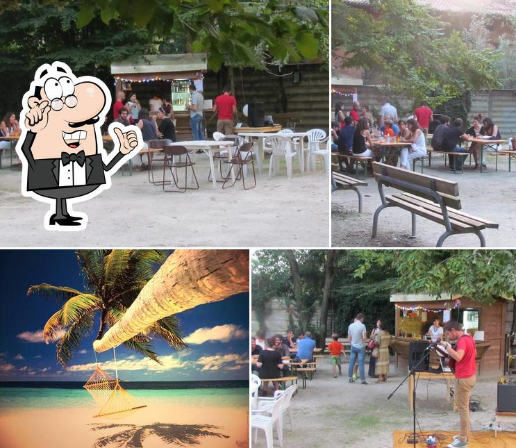 Gli interni di Il giardino di Bacco & Venere