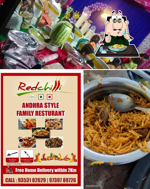 Meals at Red Chilly Andhra Style family Restaurant