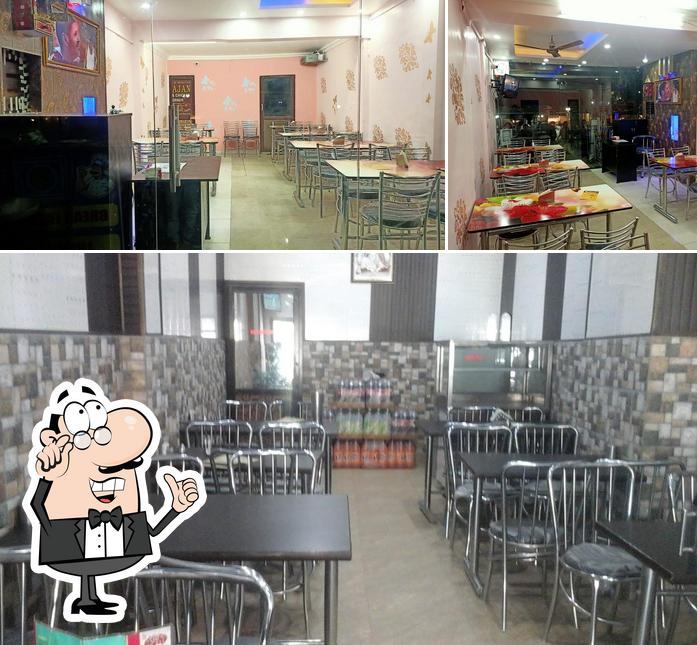 The interior of Bhajan Fish Chicken Corner