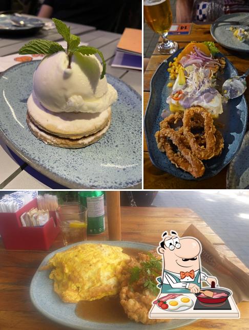 Omeletes em Calamares Cevicheria Restobar