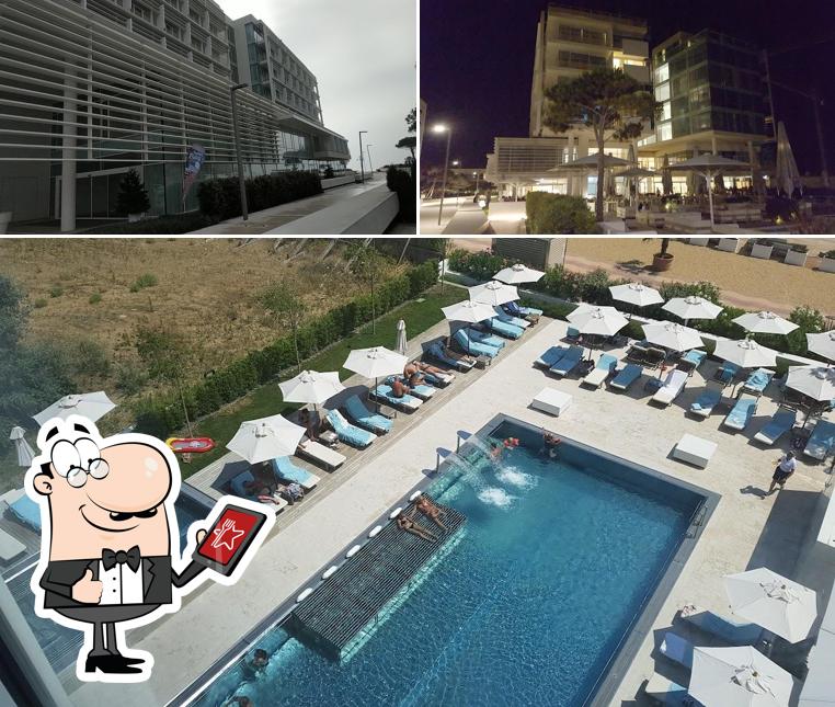 Curiosa tra la parte esterna di Falkensteiner Hotel & Spa Jesolo