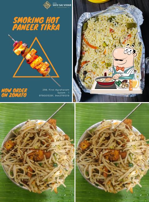 Fried rice at Hotel Shiv Sai Vihar