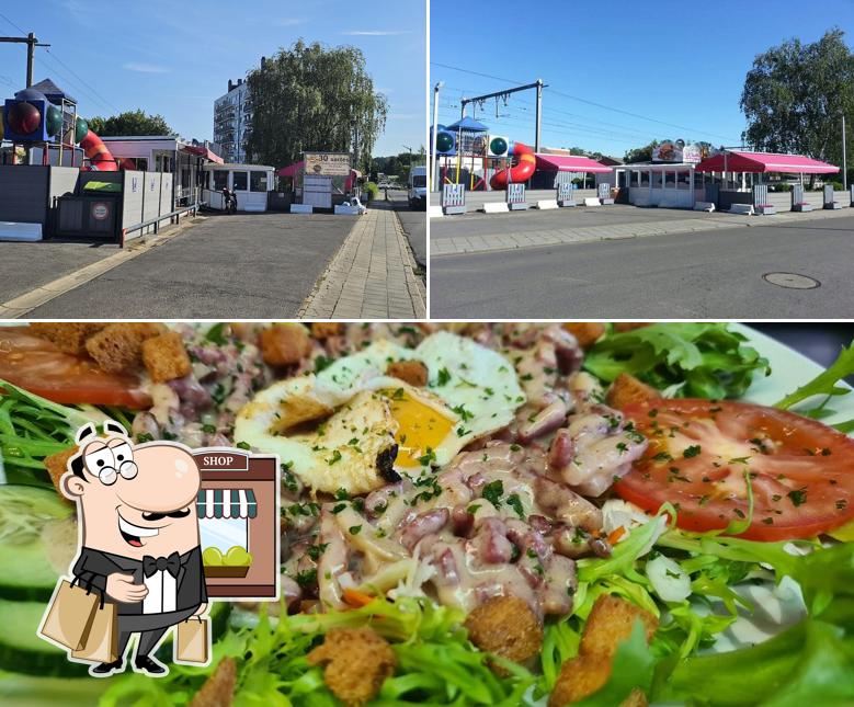 Vérifiez l’image indiquant la extérieur et nourriture concernant La Baraque à Frites