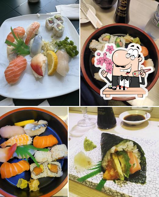 Prova le varie opzioni di sushi