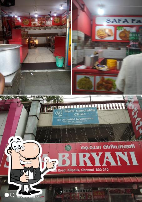 Here's an image of Safa Briyani New Avadi Road chennai