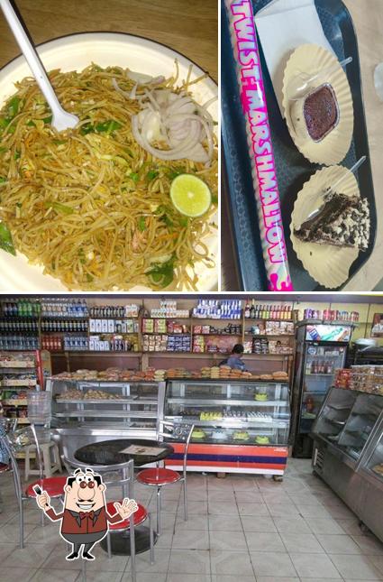 Food at Tipsy Topsy bakery