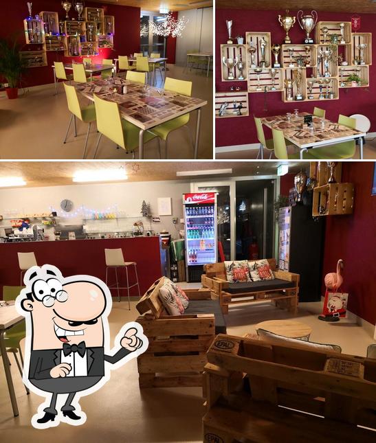 Dai un'occhiata agli interni di Restaurant des Buchilles