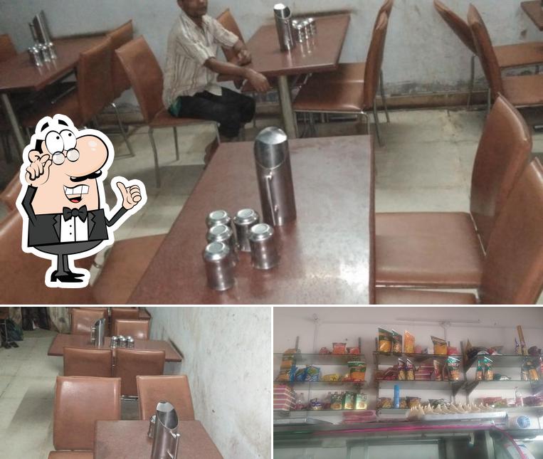 The interior of pallavi restaurant