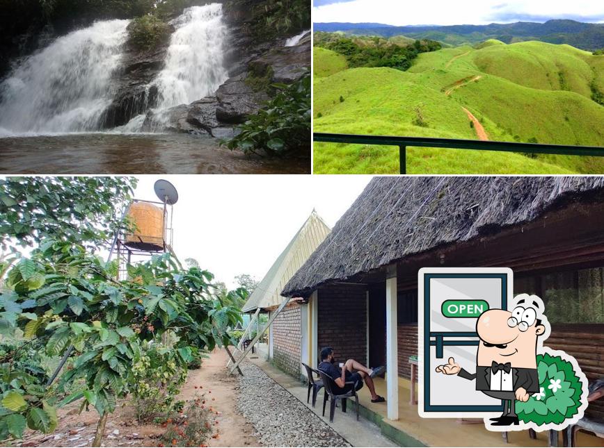 Enjoy the view at the outside area of Secret Meadow Homestay Coorg
