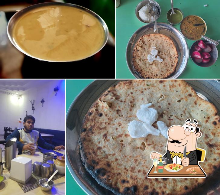Food at Sunil Dhaba