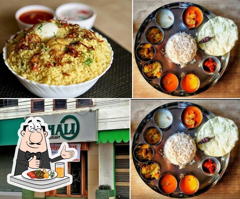 Food at Thali Restaurant