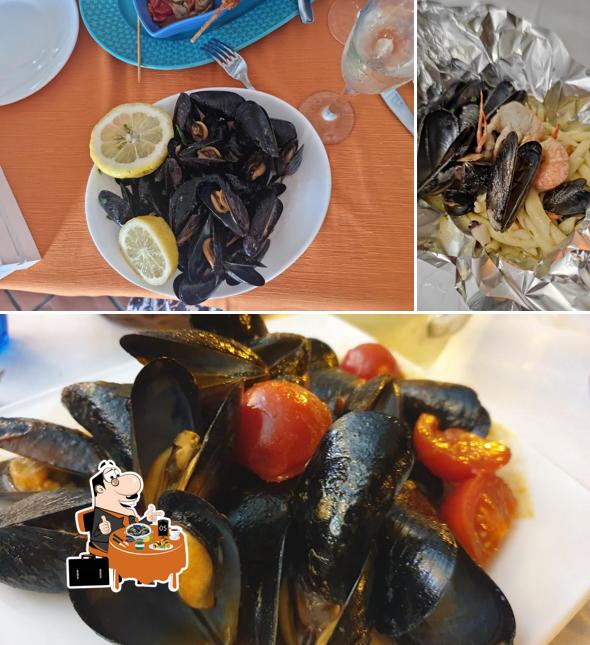 Cozze al Da Pippo...ristorante...specialita di pesce