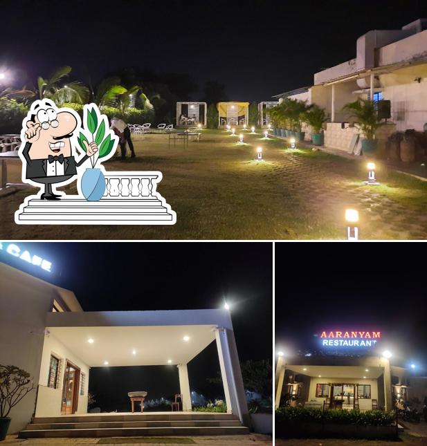 Enjoy the view outside Aaranyam Restaurant & Cafe