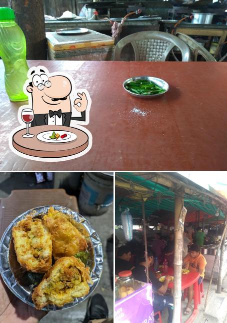 Take a look at the photo depicting food and interior at Bapi Restaurant