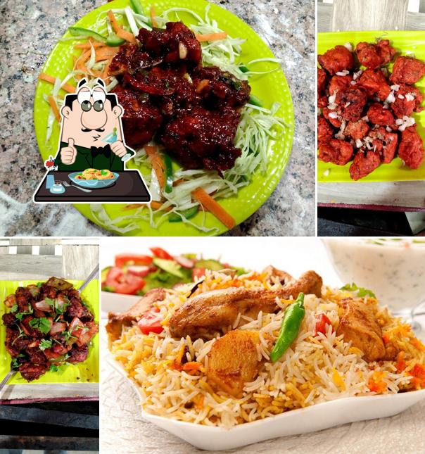 Food at Baripada podachicken