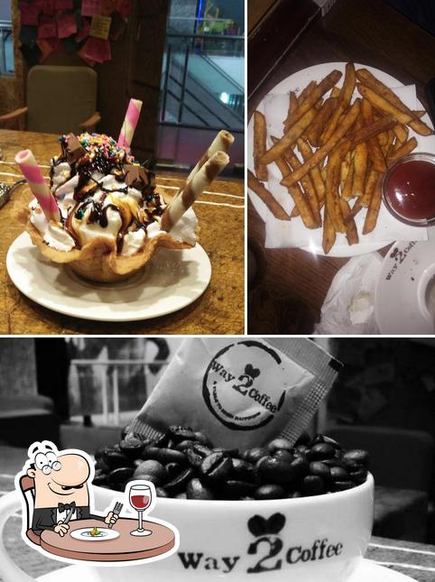 Food at Way 2 Coffee
