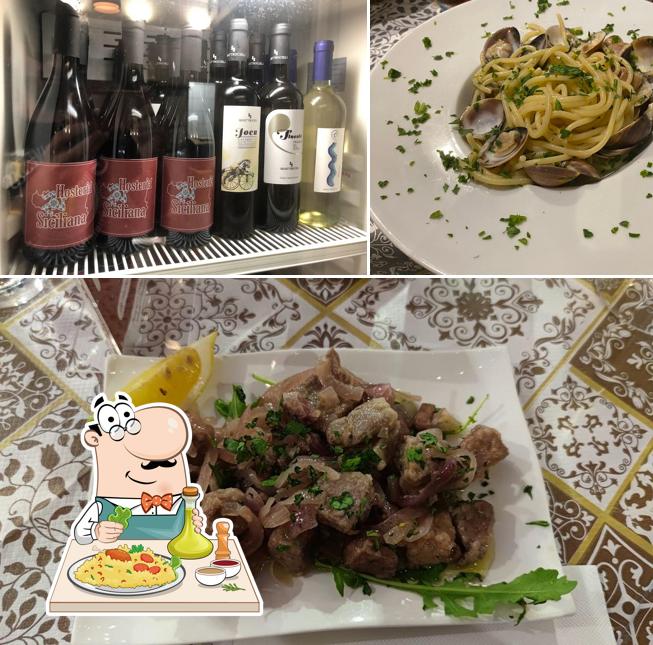 Cibo al Hosteria Siciliana