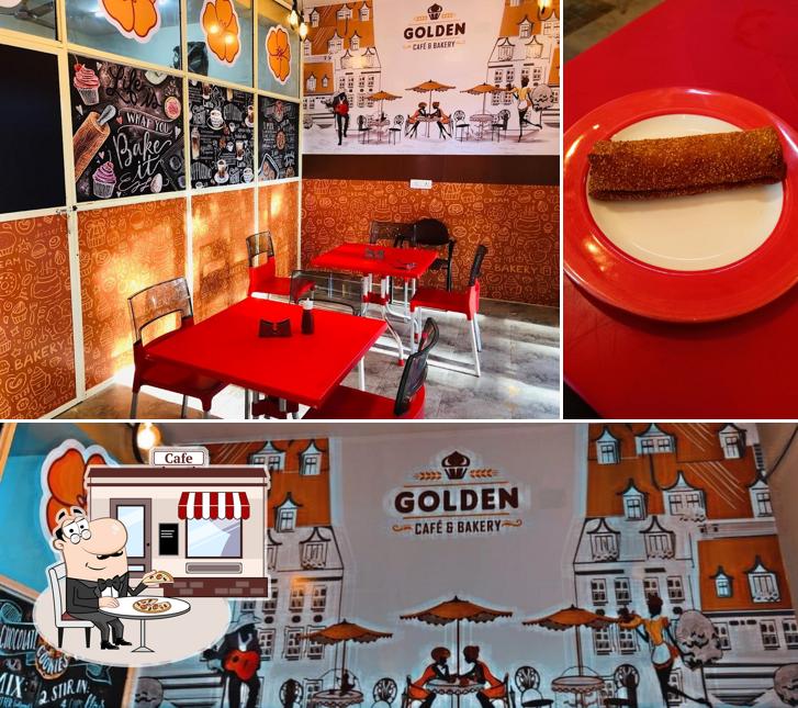 The exterior of Golden Cafe & Bakery