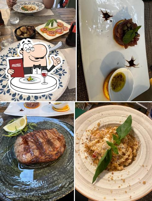 Cibo al Ristorante I Grilli