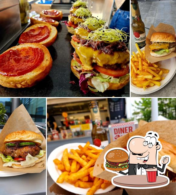 Prenditi un hamburger a Area51 Burger