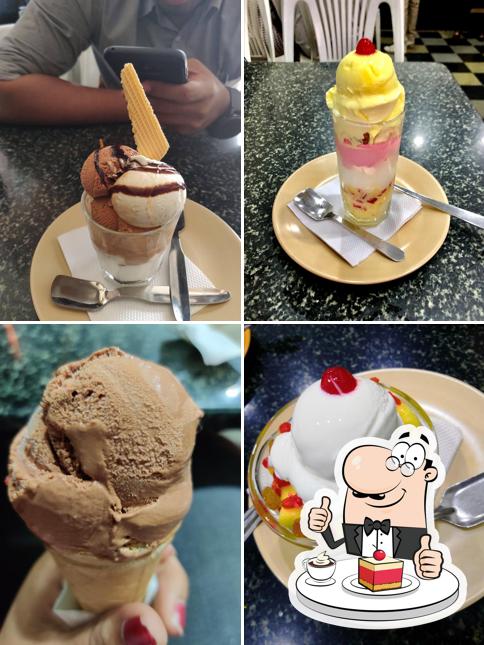 Arun Chats offers a range of desserts